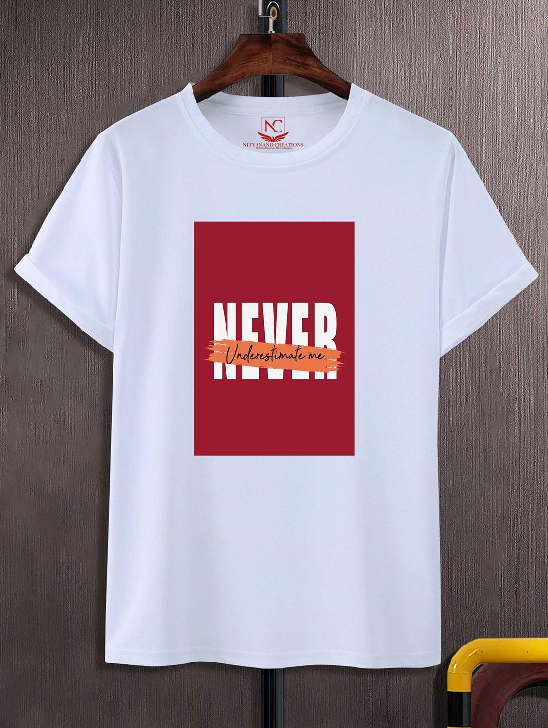 unisex white graphic printed t-shirt - 20824139 - Zoom Image - 0