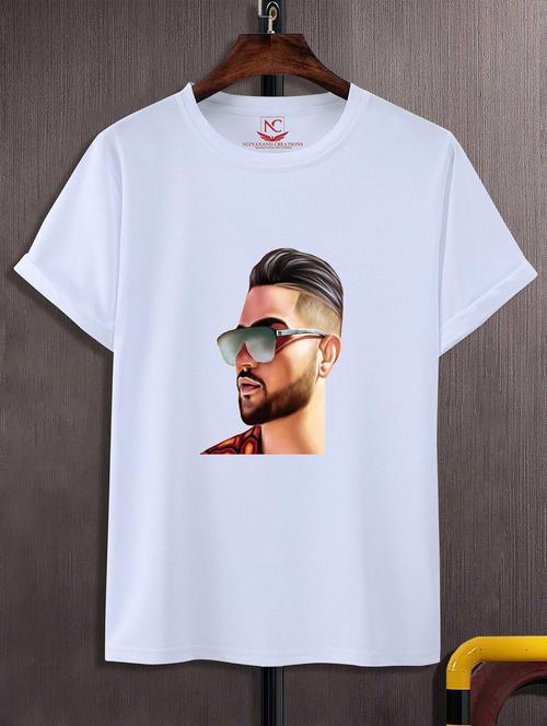 unisex white graphic printed t-shirt - 20824180 - Standard Image - 0
