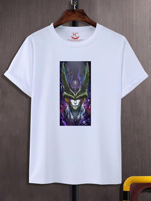 unisex white graphic printed t-shirt - 20824194 - Standard Image - 0