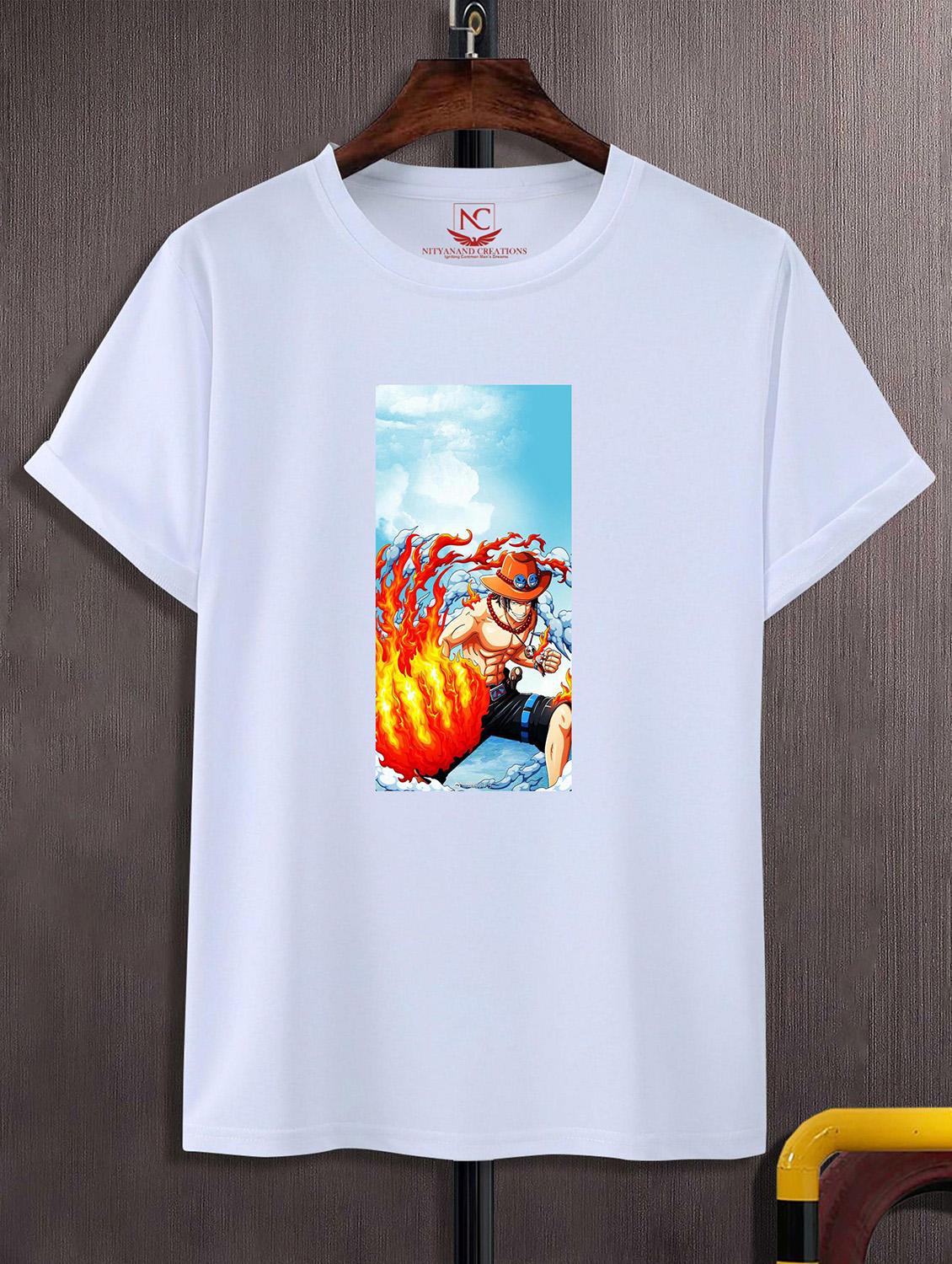 unisex white graphic printed t-shirt - 20824202 - Zoom Image - 0