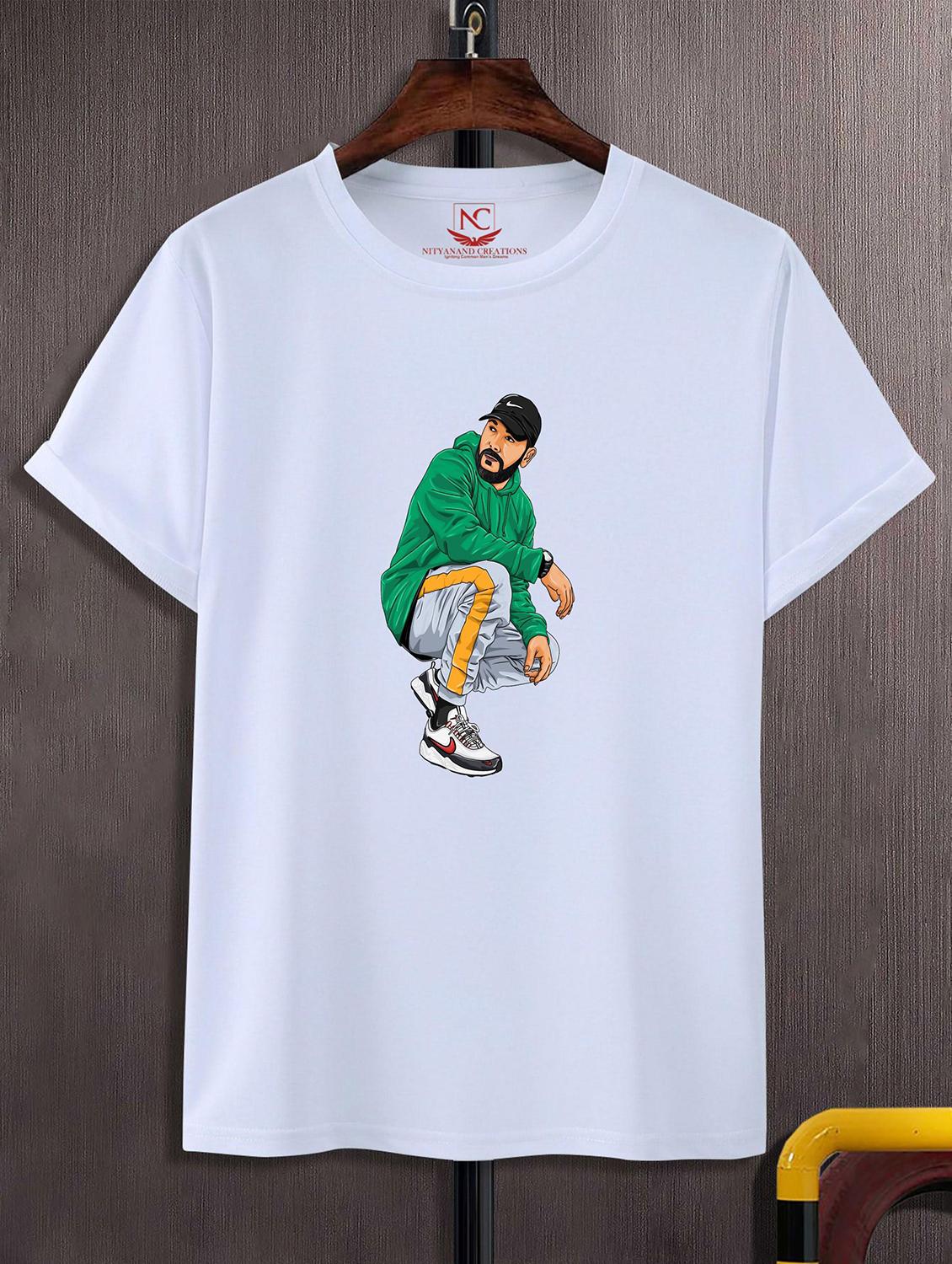unisex white graphic printed t-shirt - 20824204 - Zoom Image - 0