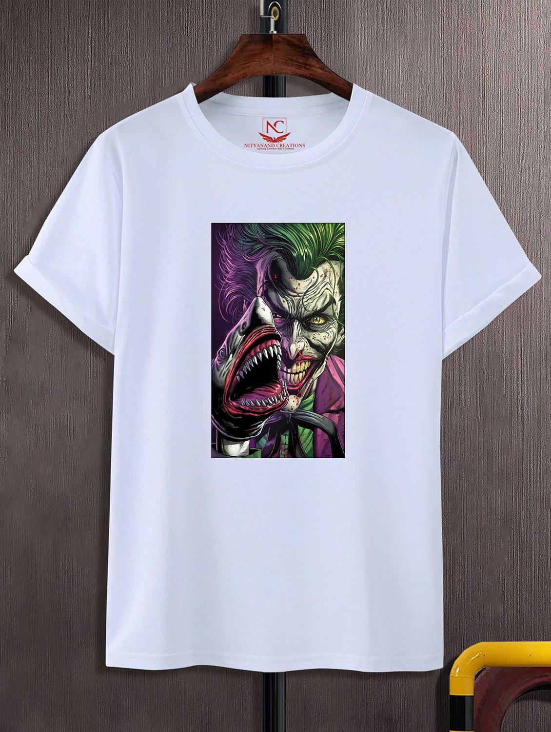 unisex white graphic printed t-shirt - 20824209 -  Zoom Image - 0