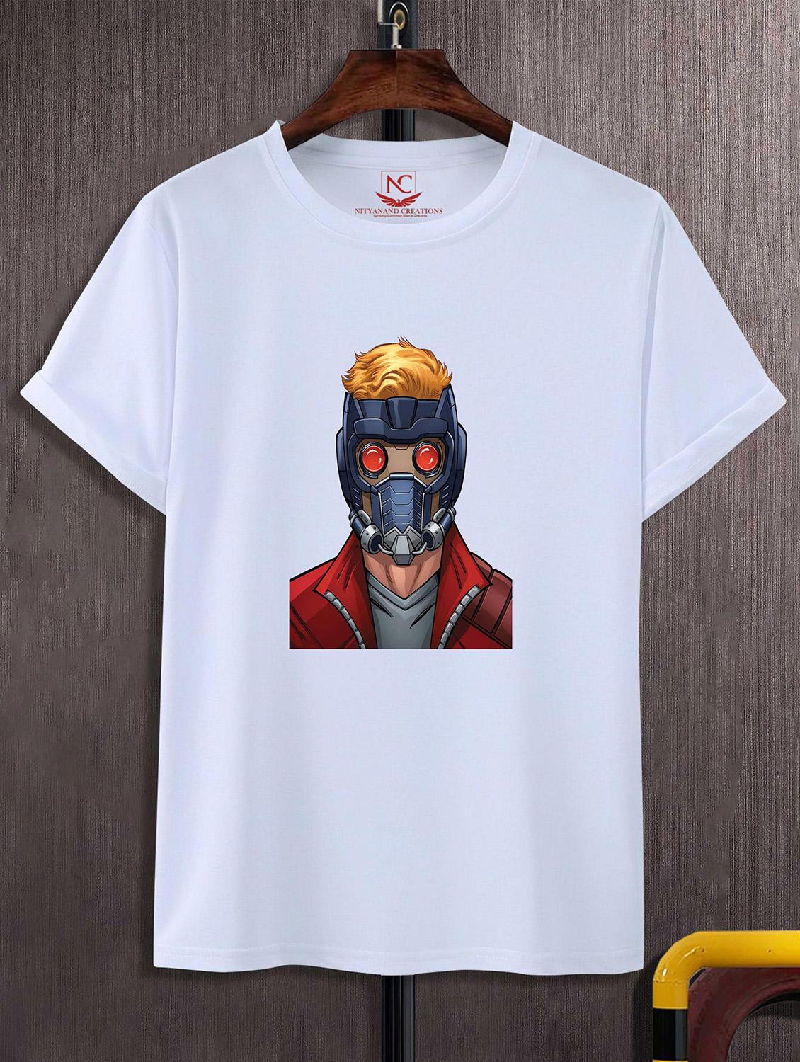 unisex white graphic printed t-shirt - 20824211 - Zoom Image - 0