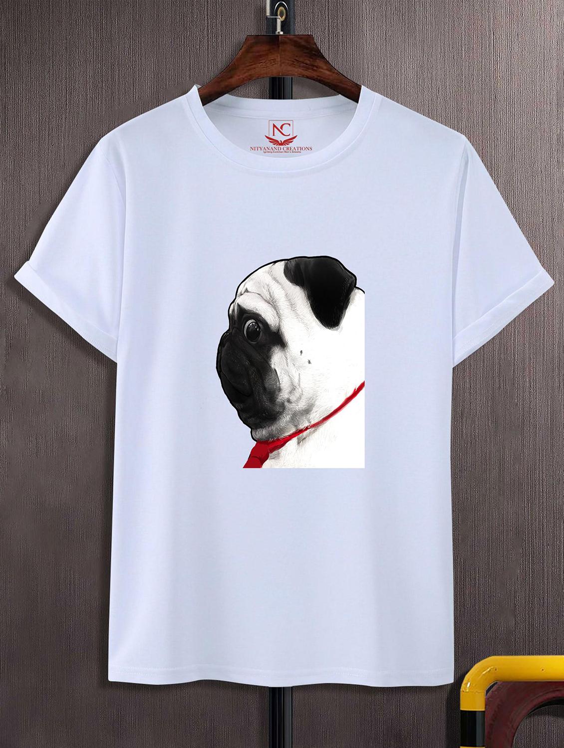 unisex white graphic printed t-shirt - 20824240 - Zoom Image - 0