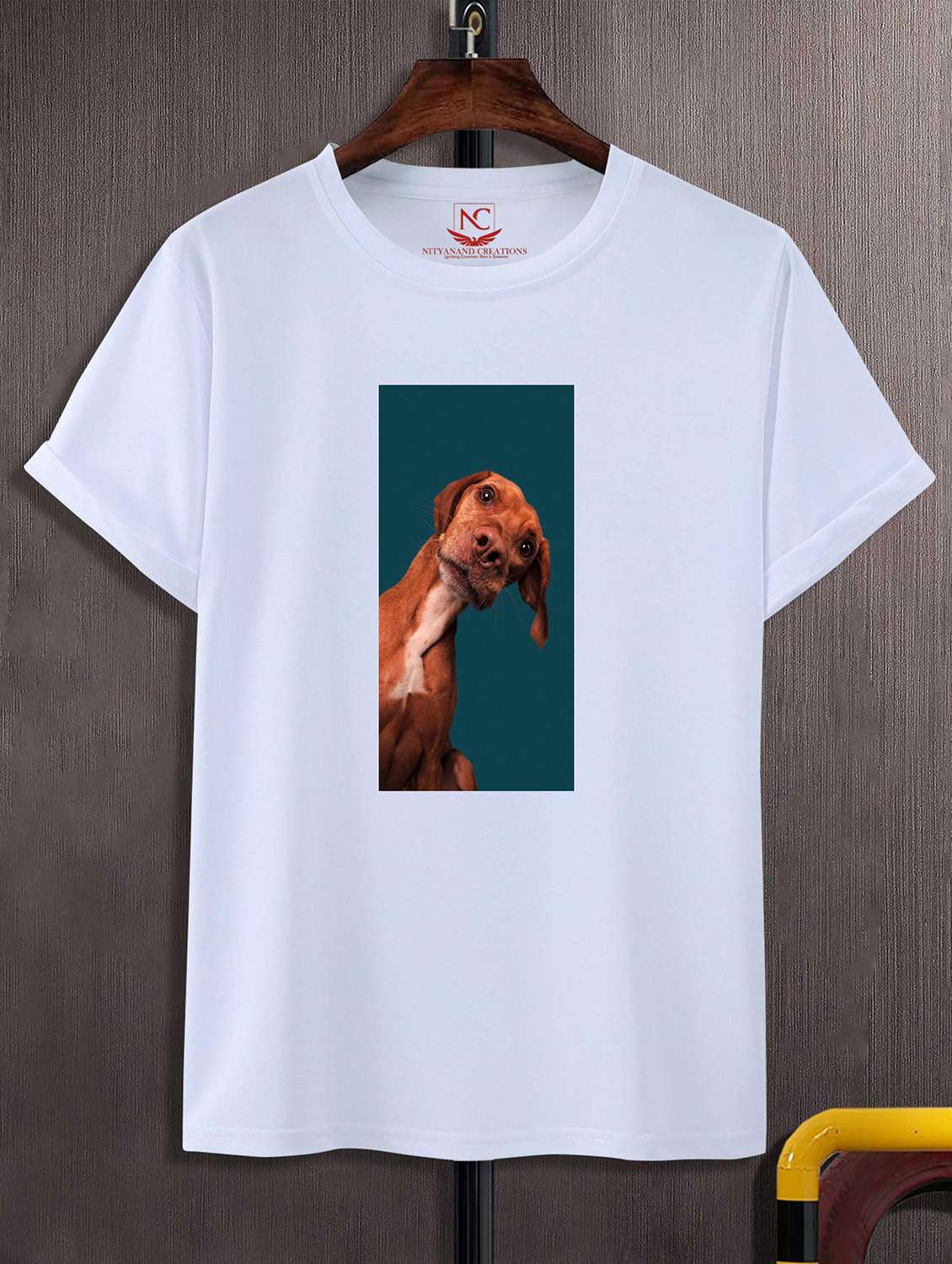 unisex white graphic printed t-shirt