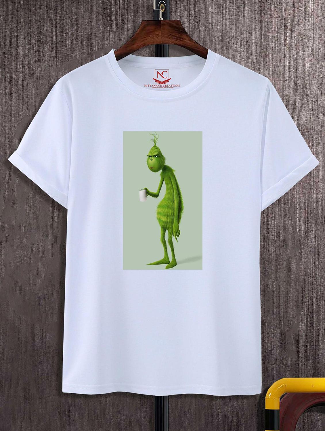 unisex white graphic printed t-shirt - 20824294 - Zoom Image - 0
