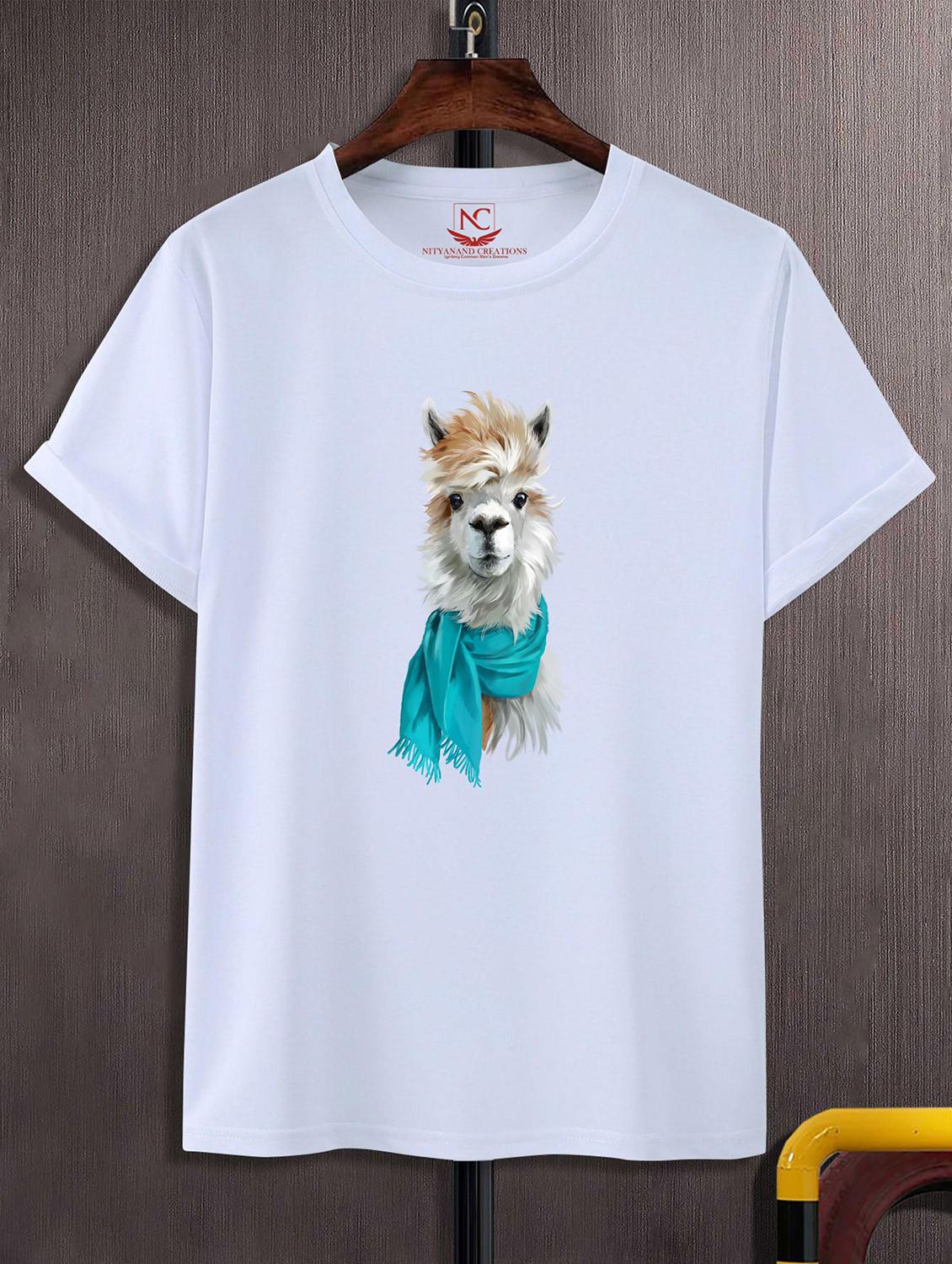 unisex white graphic printed t-shirt - 20824295 - Zoom Image - 0