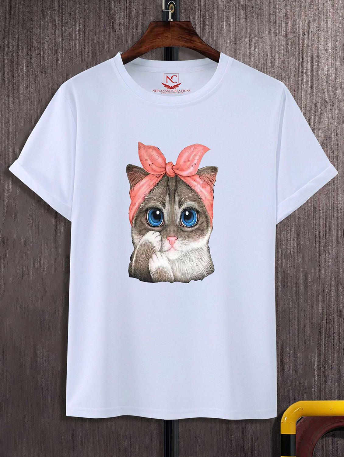 unisex white graphic printed t-shirt - 20824297 - Zoom Image - 0
