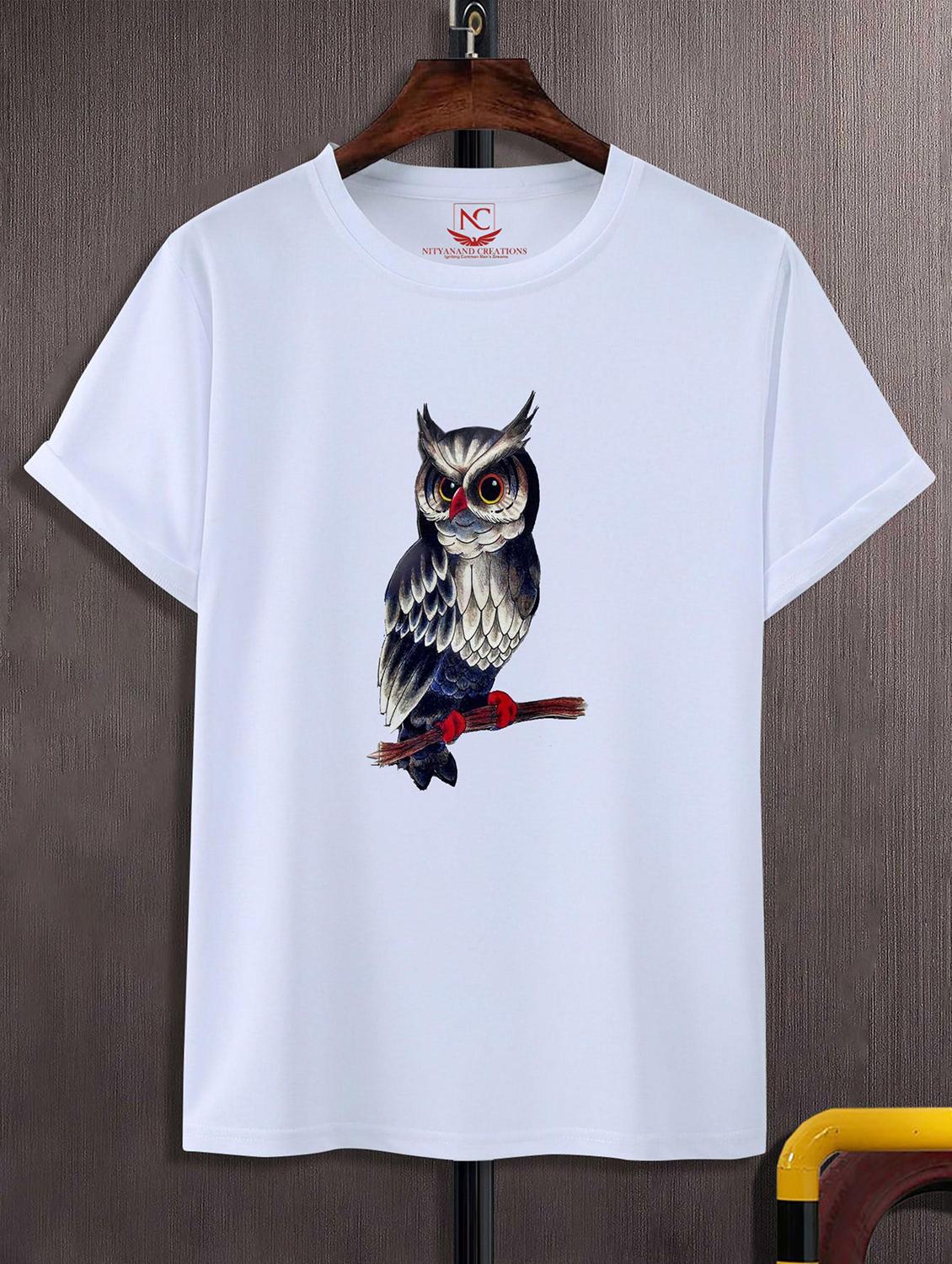 unisex white graphic printed t-shirt - 20824315 - Zoom Image - 0