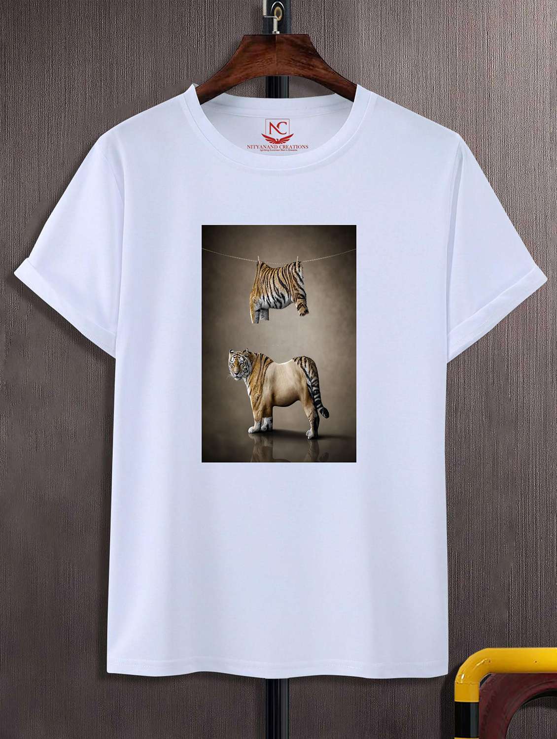 unisex white graphic printed t-shirt