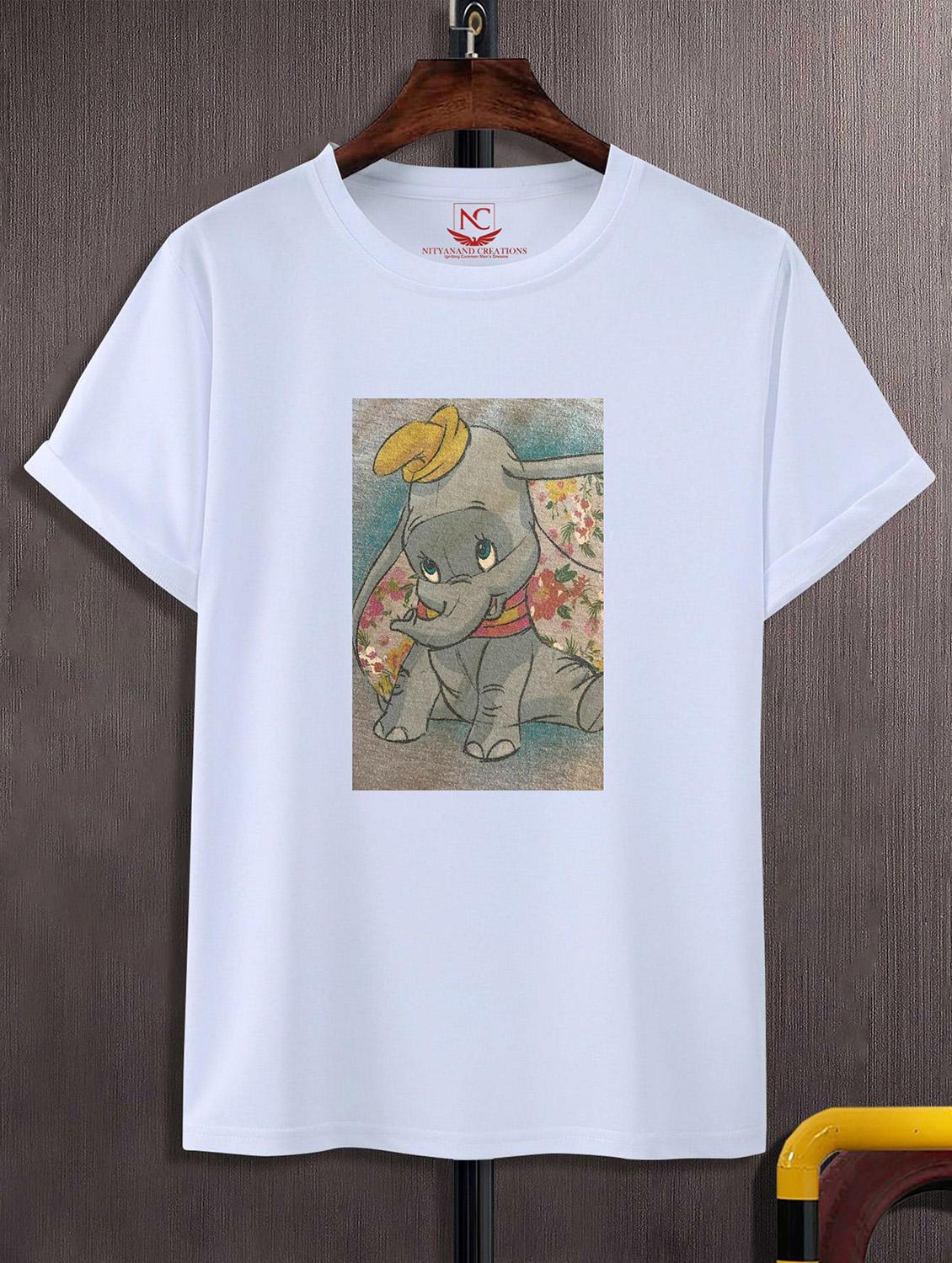 unisex white graphic printed t-shirt - 20824348 - Zoom Image - 0