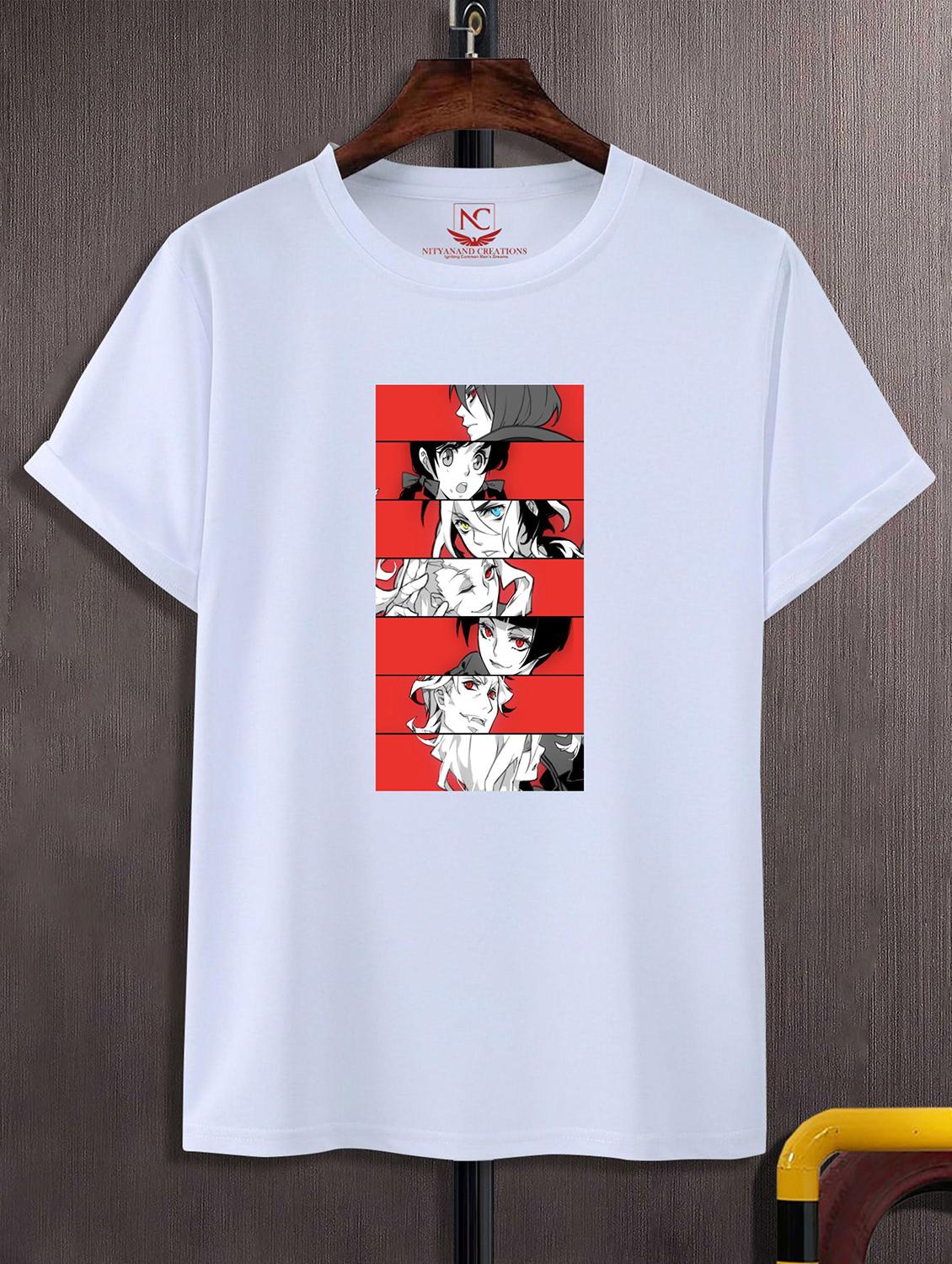 unisex white graphic printed t-shirt - 20824369 -  Zoom Image - 0