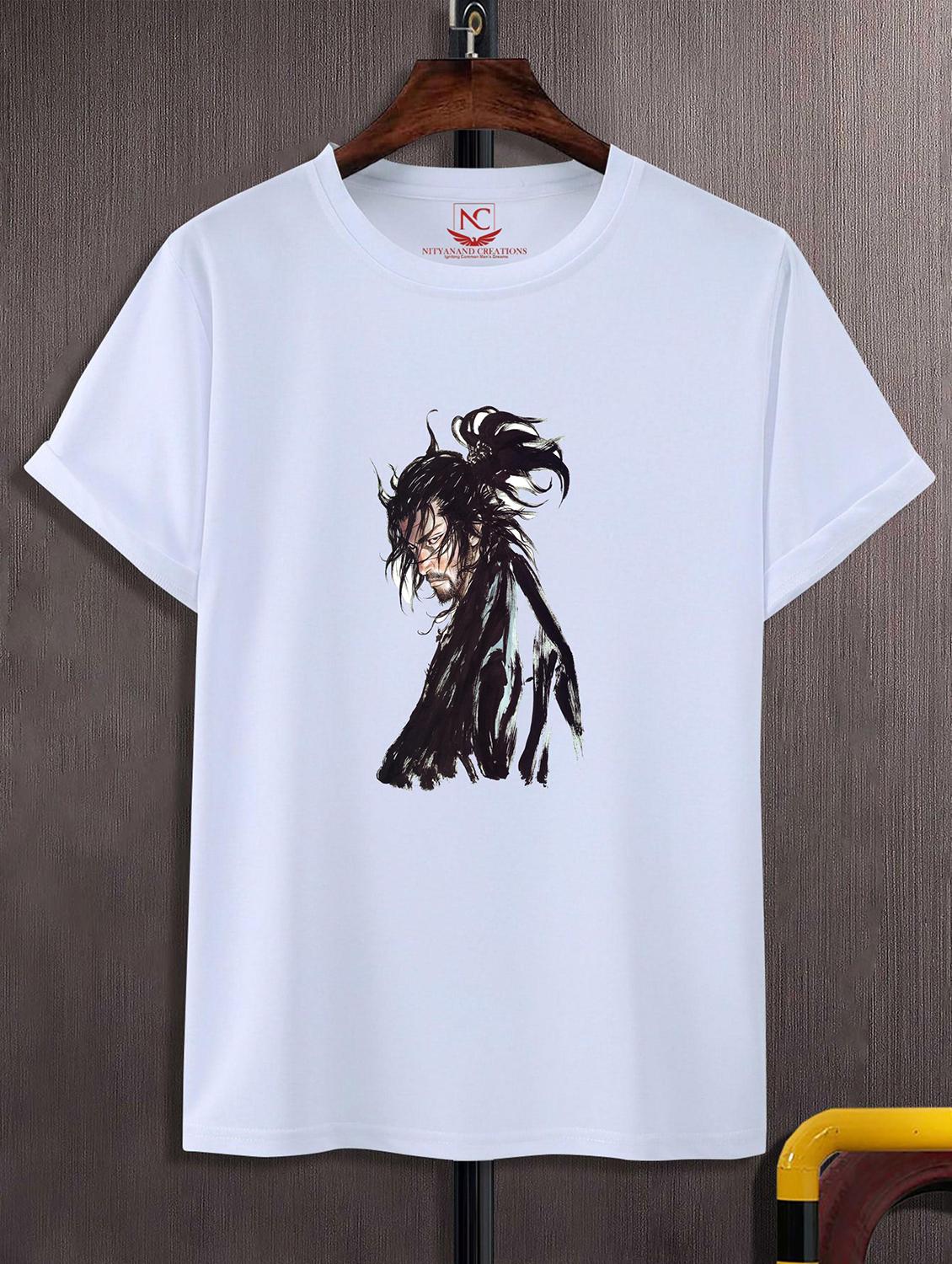 unisex white graphic printed t-shirt - 20824436 -  Zoom Image - 0