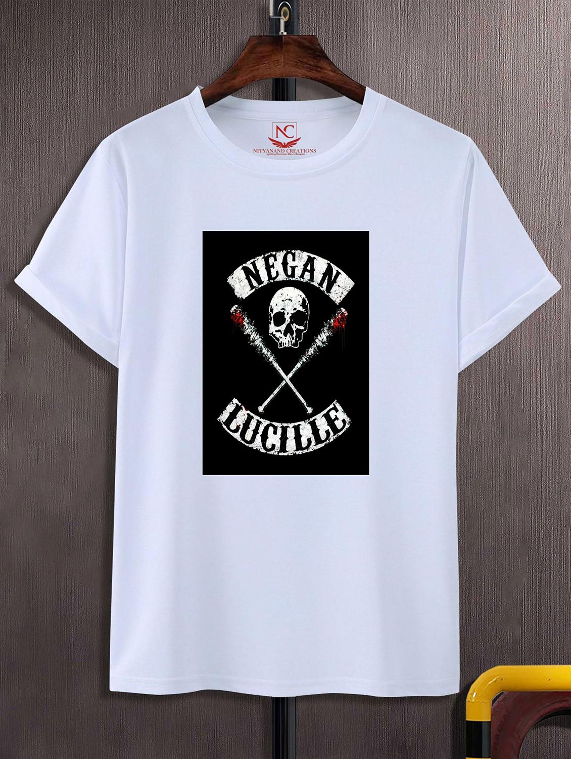 unisex white graphic printed t-shirt - 20824490 -  Zoom Image - 0
