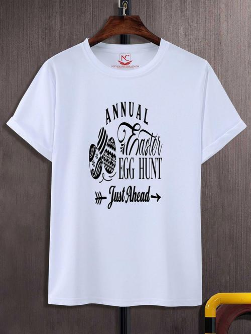 unisex white graphic printed t-shirt - 20824527 - Standard Image - 0