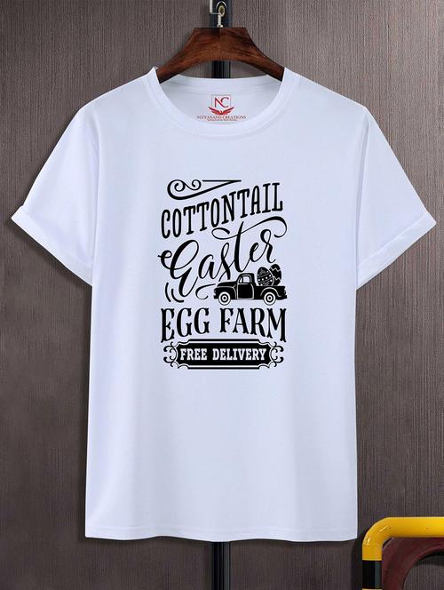 unisex white graphic printed t-shirt - 20824536 -  Standard Image - 0