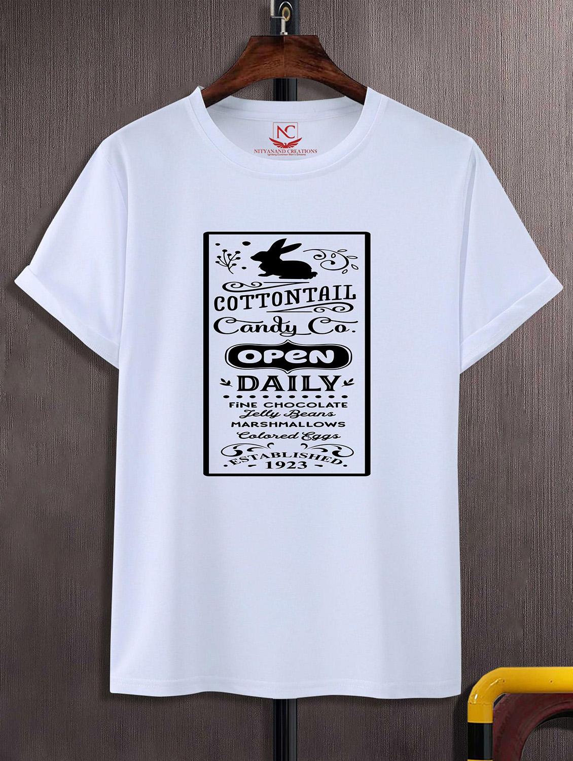 unisex white graphic printed t-shirt - 20824543 -  Zoom Image - 0
