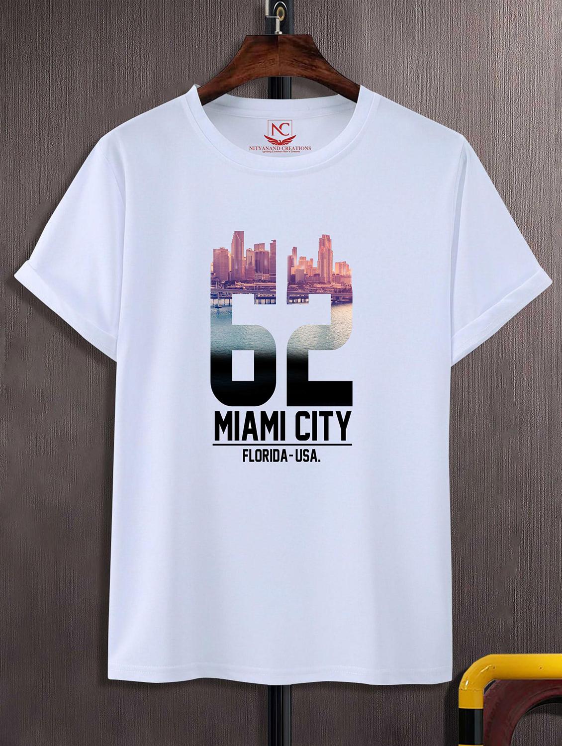 unisex white graphic printed t-shirt - 20824548 - Zoom Image - 0