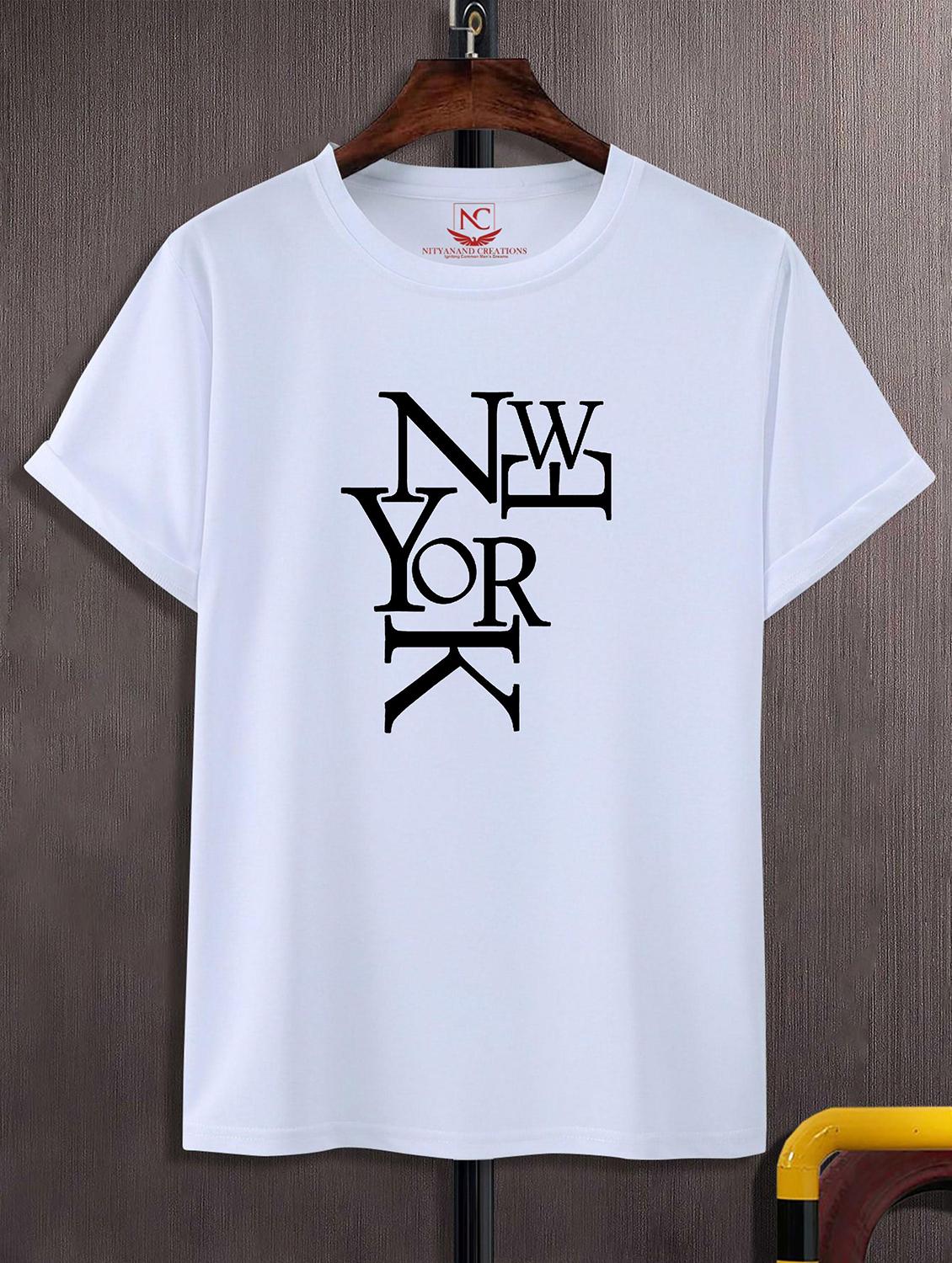 unisex white graphic printed t-shirt - 20824654 -  Zoom Image - 0