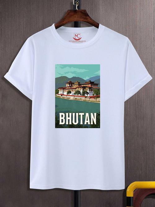 unisex white graphic printed t-shirt - 20824668 -  Standard Image - 0