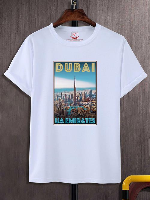 unisex white graphic printed t-shirt - 20824691 -  Standard Image - 0