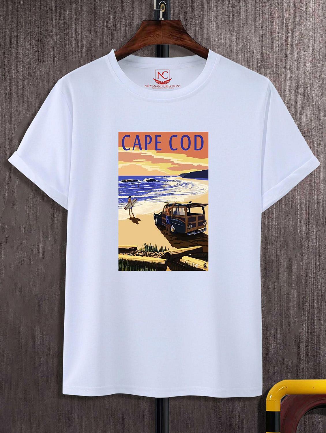 unisex white graphic printed t-shirt - 20824695 - Zoom Image - 0