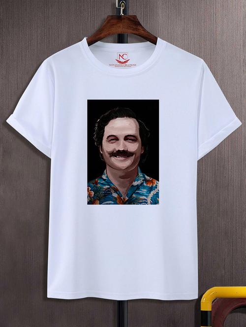 unisex white graphic printed t-shirt - 20824721 - Standard Image - 0