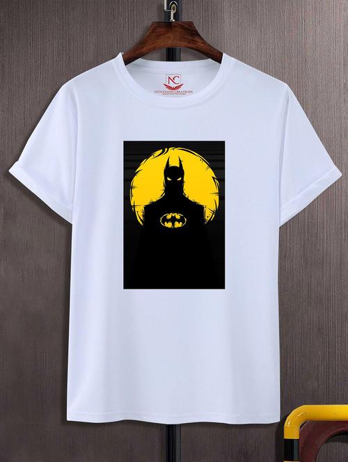 unisex white graphic printed t-shirt - 20824724 - Standard Image - 0