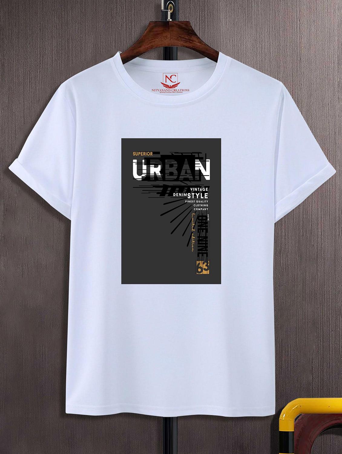 unisex white graphic printed t-shirt - 20824757 -  Zoom Image - 0