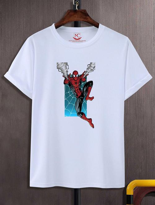 unisex white graphic printed t-shirt - 20824766 - Standard Image - 0