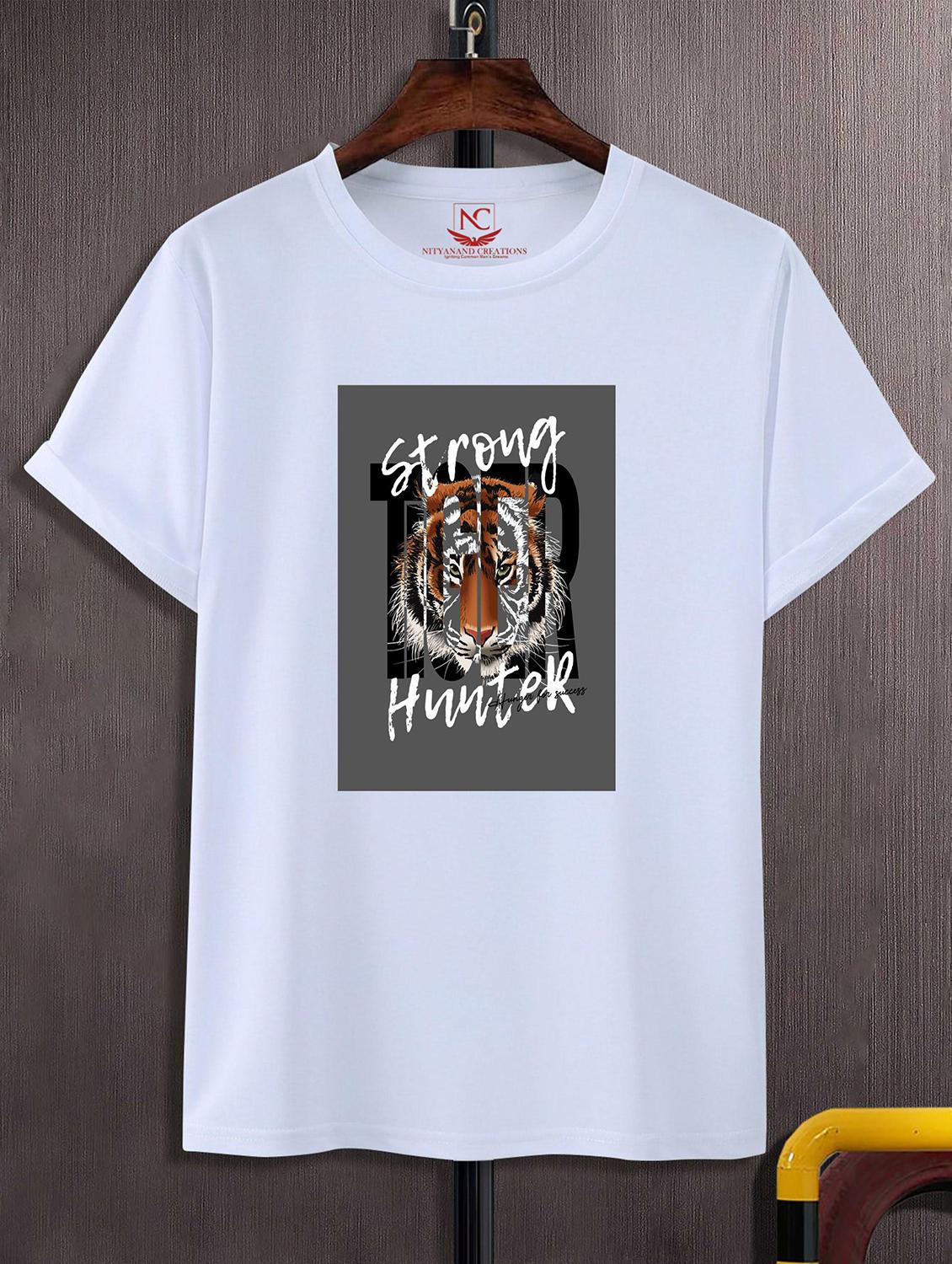 unisex white graphic printed t-shirt - 20824786 -  Zoom Image - 0