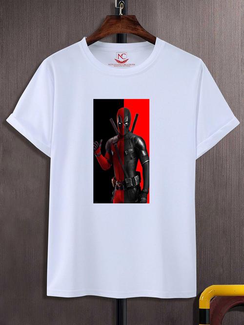 unisex white graphic printed t-shirt - 20824872 - Standard Image - 0