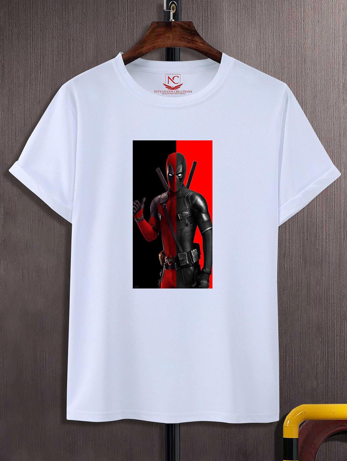 unisex white graphic printed t-shirt - 20824872 - Zoom Image - 0