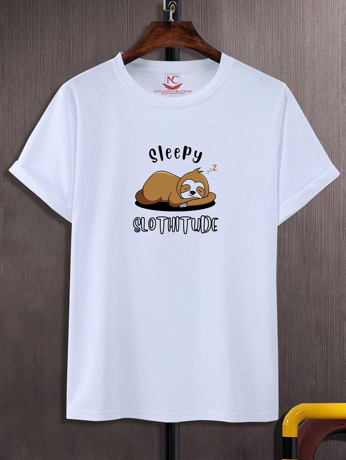 unisex white graphic printed t-shirt - 20824879 -  Zoom Image - 0