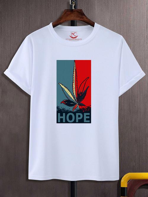 unisex white graphic printed t-shirt - 20824880 -  Standard Image - 0