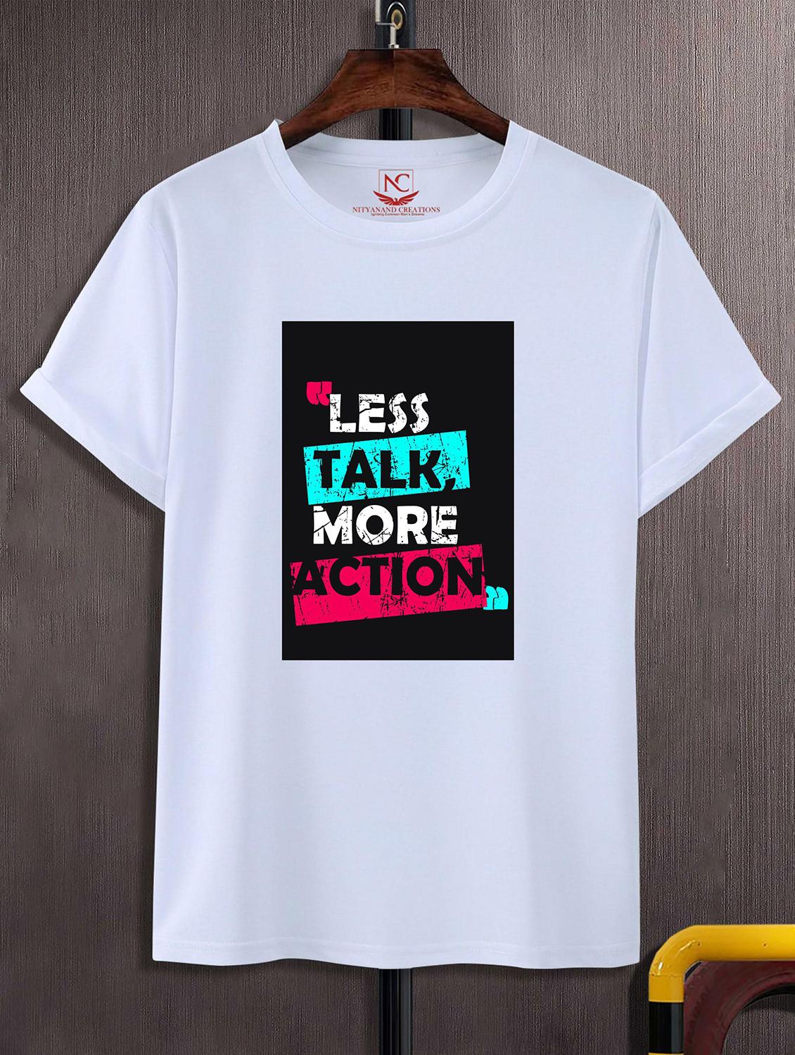 unisex white graphic printed t-shirt - 20824888 -  Zoom Image - 0