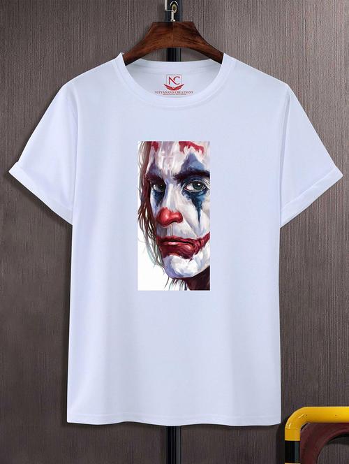 unisex white graphic printed t-shirt - 20824890 -  Standard Image - 0