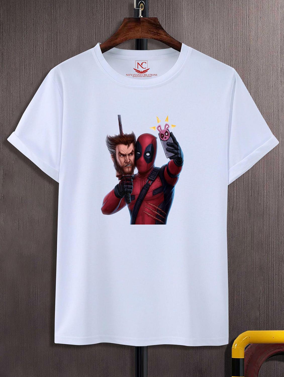 unisex white graphic printed t-shirt - 20824902 - Zoom Image - 0