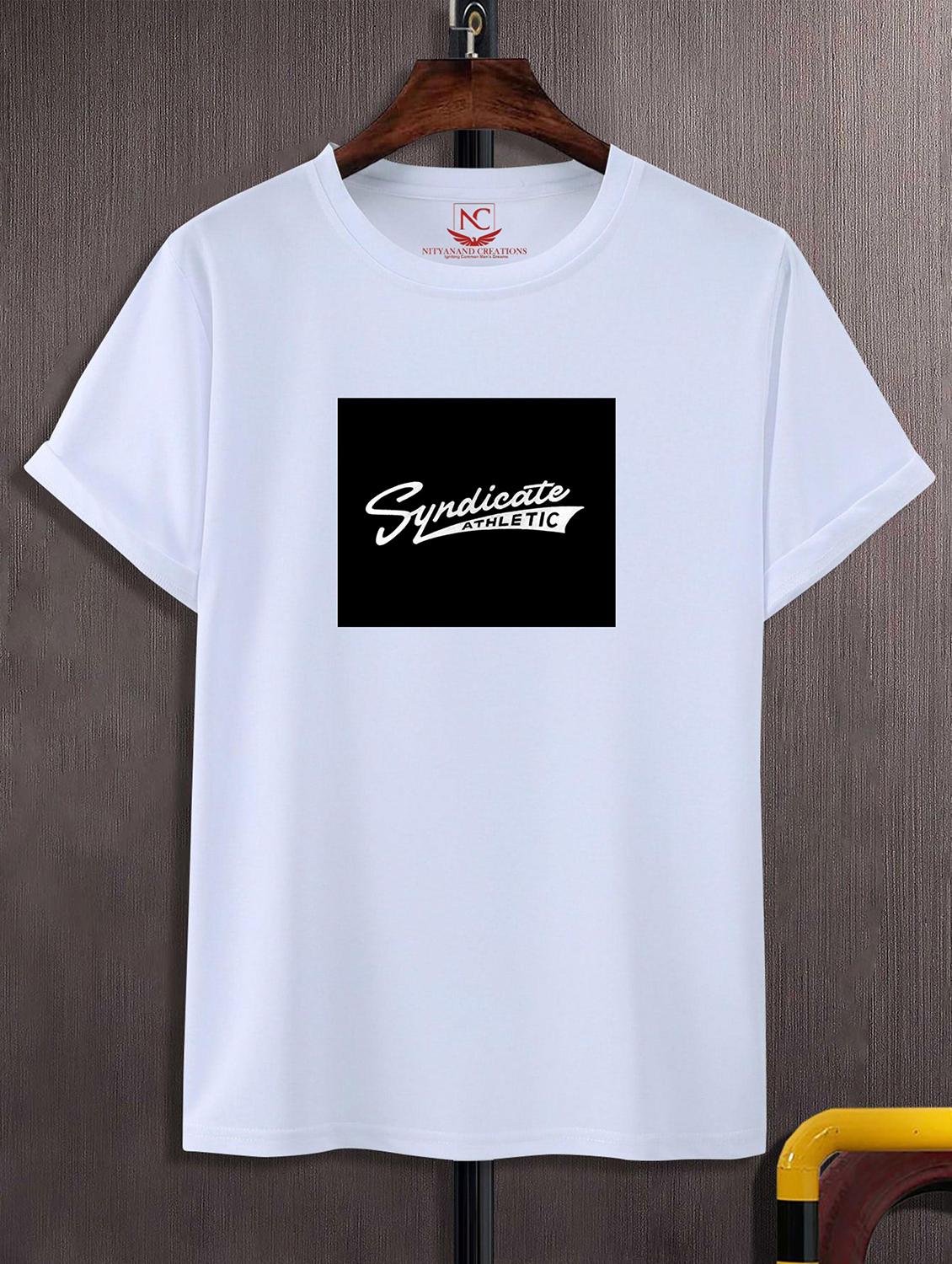 unisex white graphic printed t-shirt - 20824916 -  Zoom Image - 0