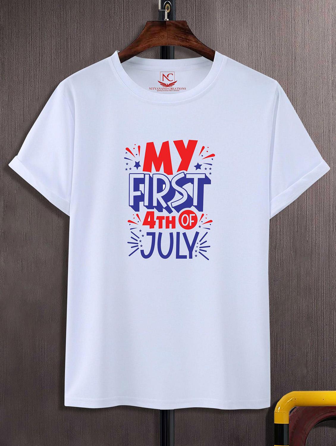 unisex white graphic printed t-shirt - 20824918 -  Zoom Image - 0