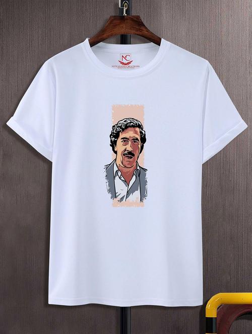 unisex white graphic printed t-shirt - 20824925 -  Standard Image - 0