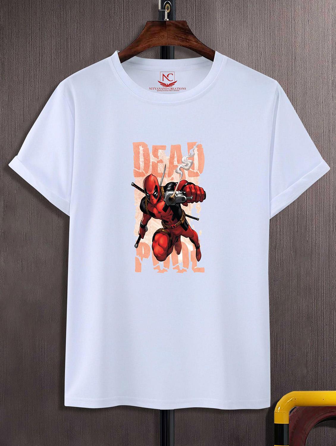 unisex white graphic printed t-shirt - 20824931 -  Zoom Image - 0