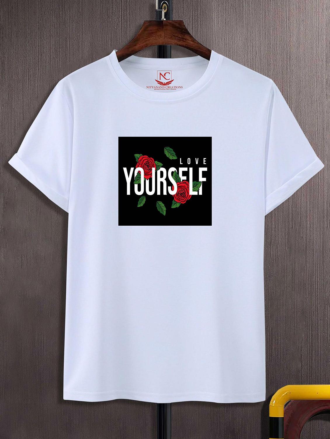 unisex white graphic printed t-shirt - 20824937 -  Zoom Image - 0