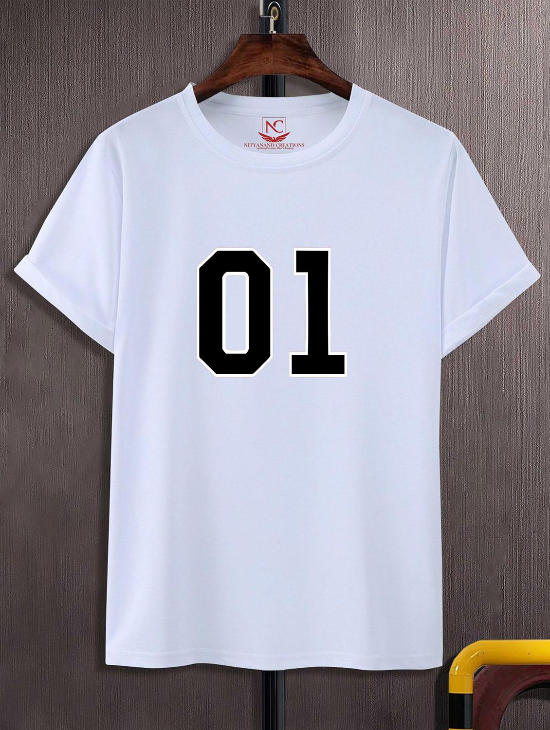 unisex white graphic printed t-shirt - 20824955 -  Zoom Image - 0