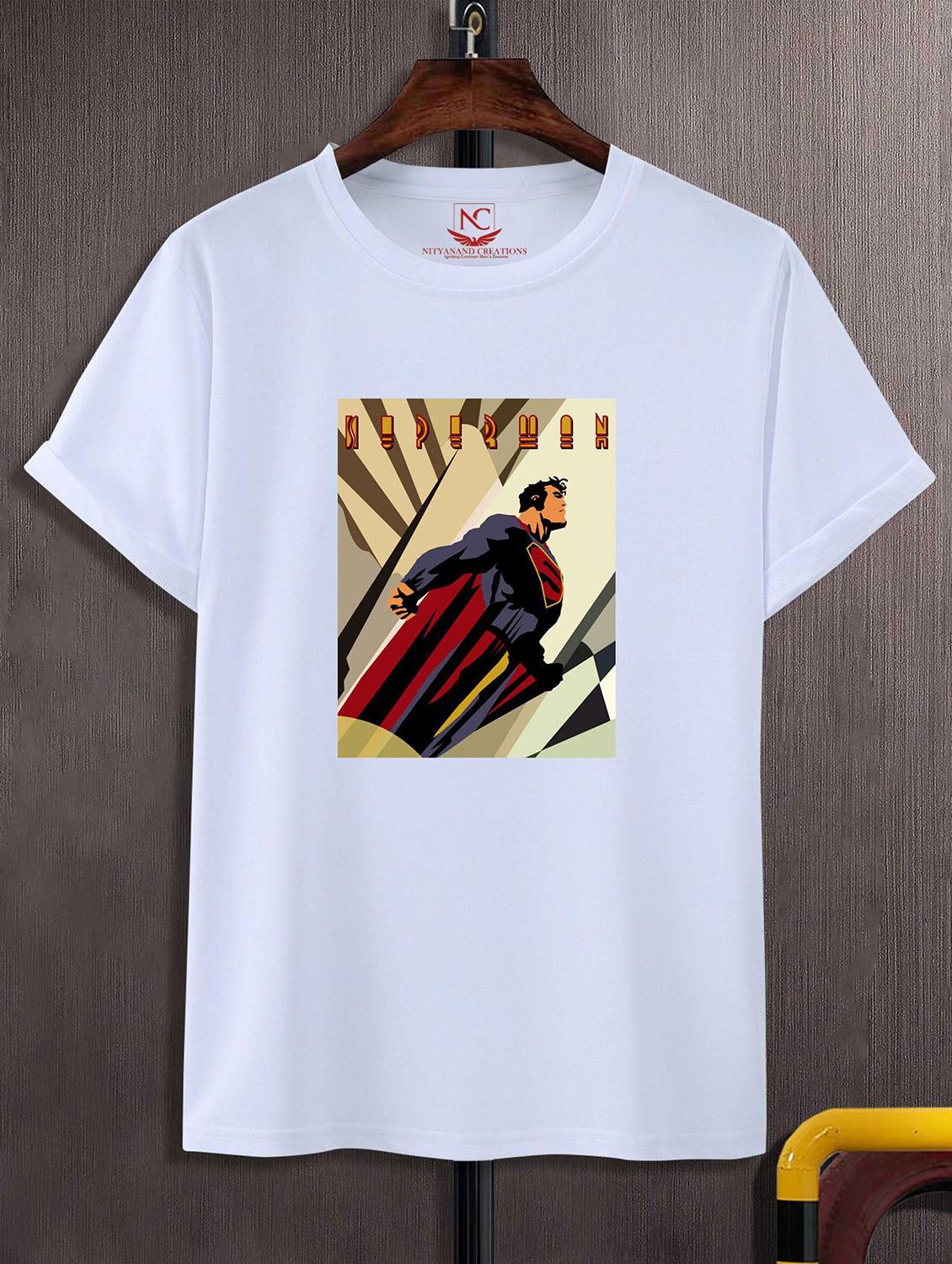 unisex white graphic printed t-shirt - 20824979 -  Zoom Image - 0