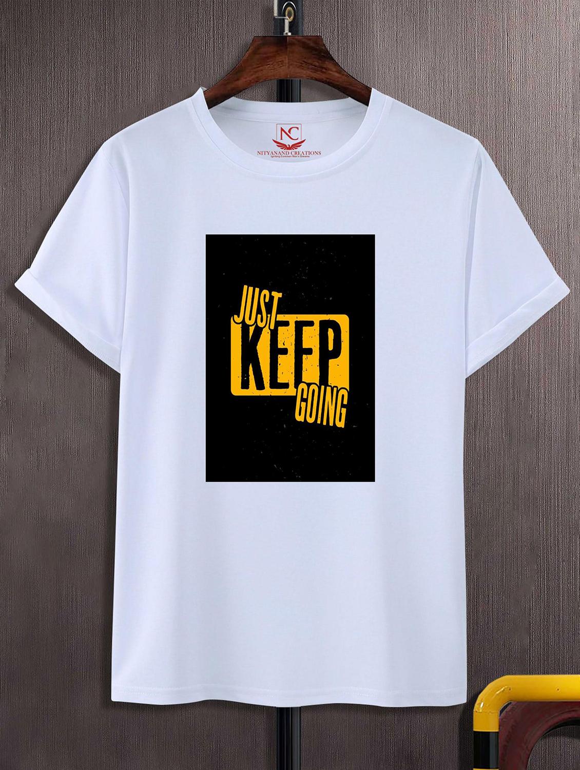 unisex white graphic printed t-shirt - 20824994 -  Zoom Image - 0