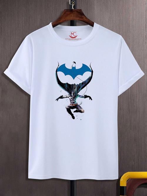 unisex white graphic printed t-shirt - 20825002 -  Standard Image - 0