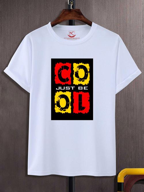 unisex white graphic printed t-shirt - 20825009 -  Standard Image - 0