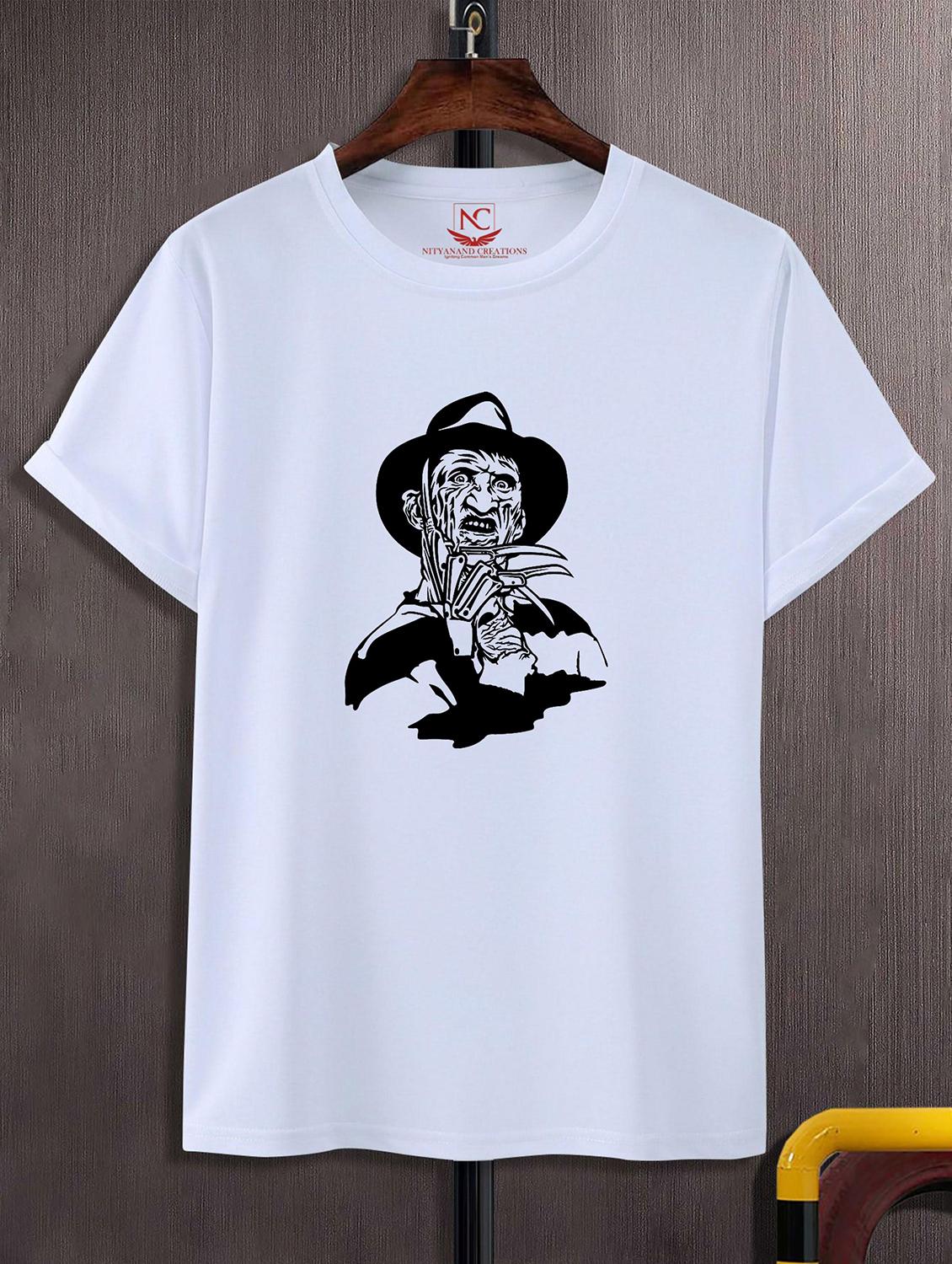 unisex white graphic printed t-shirt - 20825020 -  Zoom Image - 0
