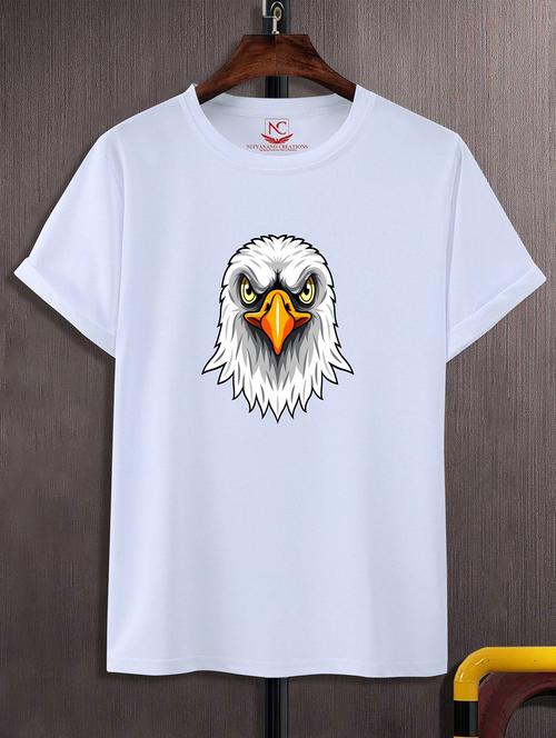 unisex white graphic printed t-shirt - 20825021 -  Standard Image - 0